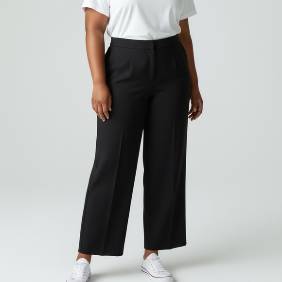 Penningtons Pants - PENN Pennington's Classic Black Cropped Pants